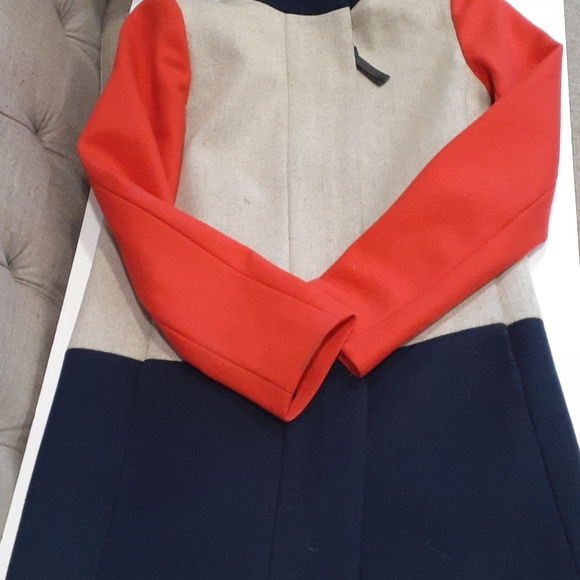 J.Crew Colorblock Coat - Size 00 - Picture 15 of 15